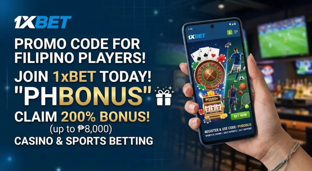 Best Working 1xBet Promo Code for Filipino Players