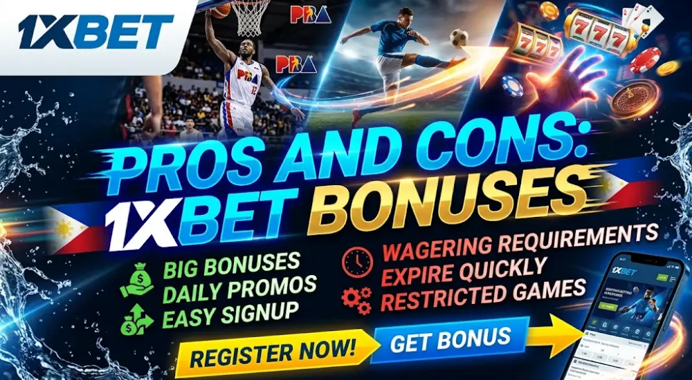 Pros and Cons of 1xBet Bonuses